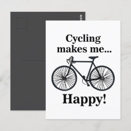自転車 サイクリング バイク 自転車愛好家 ポストカード