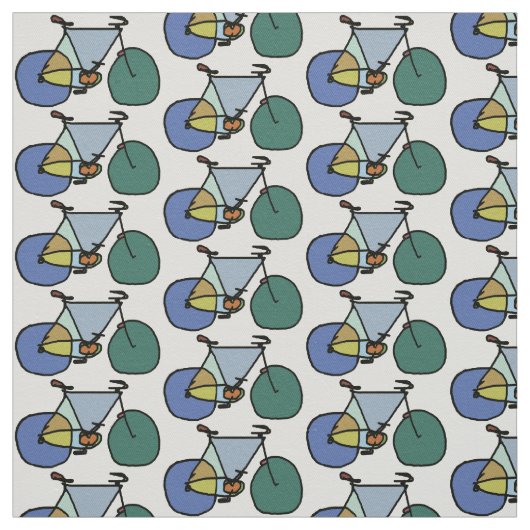 自転車 – サイクリング+自転車 ファブリック (見本)