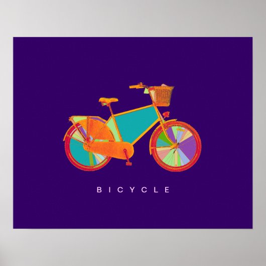 自転車 – サイクリング+自転車 ポスター (正面)