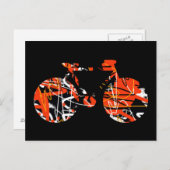 自転車 – サイクリング+自転車 ポストカード (正面/裏面)