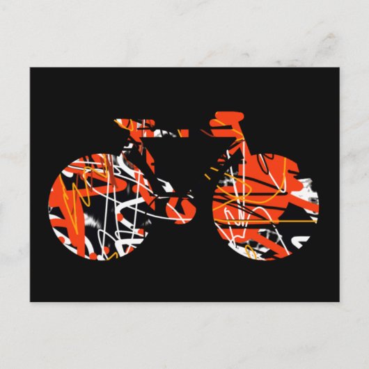 自転車 – サイクリング+自転車 ポストカード (正面)