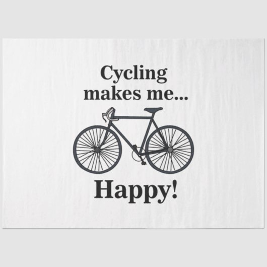 自転車+サイクリング+誕生日 薄葉紙 (正面)