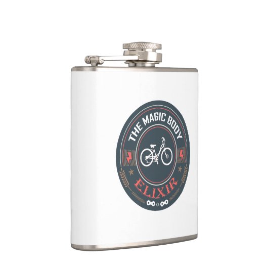 自転車、ザ魔法体Elixir フラスク (右)