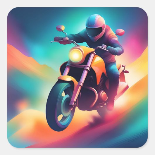 自転車 スクエアシール (正面)