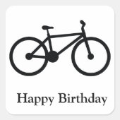 自転車 スクエアシール (正面)