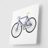 自転車 スクエア壁時計 (傾斜)