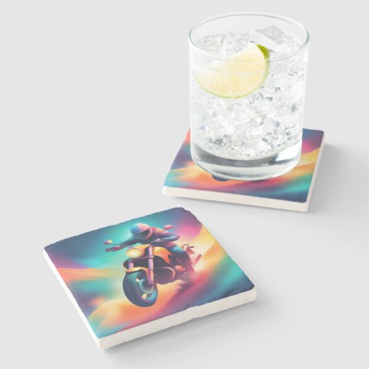 自転車 ストーンコースター (横)