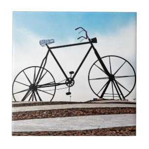 自転車 タイル