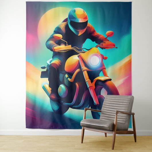 自転車 タペストリー (インサイチュ)