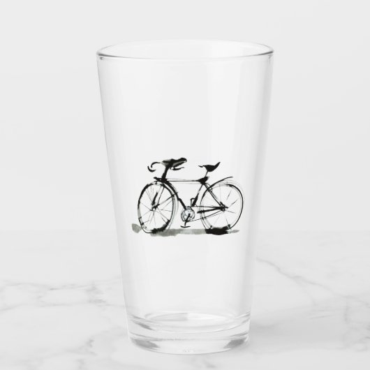 自転車 タンブラーグラス (正面)
