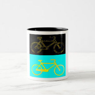 自転車 ツートーンマグカップ