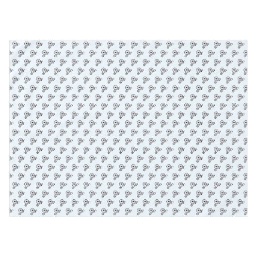 自転車 テーブルクロス (正面(横))