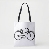 自転車 トートバッグ (正面)