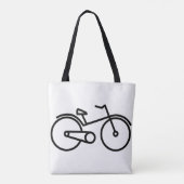 自転車 トートバッグ (裏面)