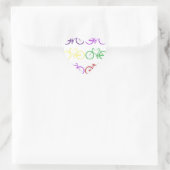 自転車 ハートシール (バッグ)