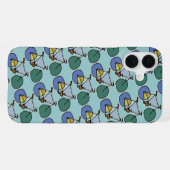 自転車: バイク; サイクリストのカッコいい iPhoneケース (裏面横)