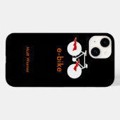 自転車=バイク=サイクリング。 素晴らしい Case-Mate iPhoneケース (裏面 (横))