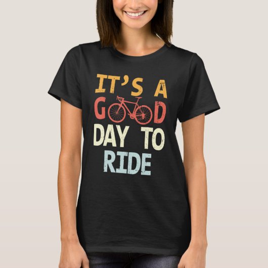 自転車 バイク 自転車 Tシャツ (正面)