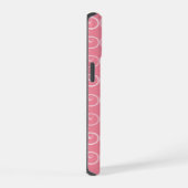 自転車 ピンク iPhone 15ケース (右側面)