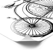 自転車 フォトプリント            (角)