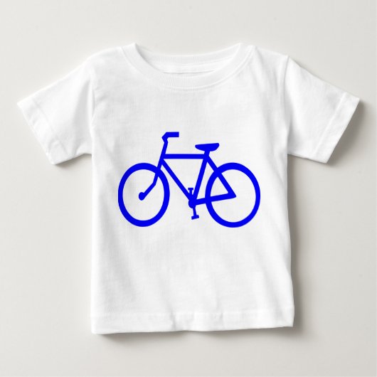 自転車 ベビーTシャツ (正面)