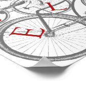 自転車 ポスター (角)