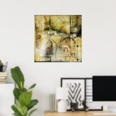 自転車 ポスター (ホームオフィス)