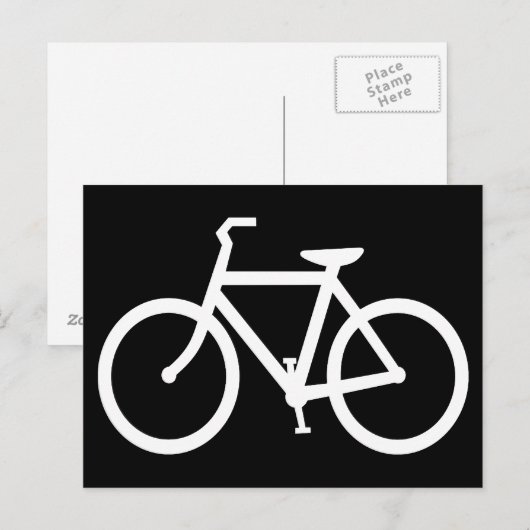 自転車 ポストカード (正面/裏面)