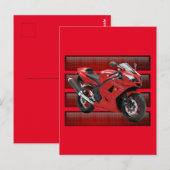 自転車 ポストカード (正面/裏面)