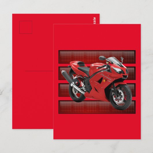 自転車 ポストカード (正面/裏面)