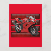 自転車 ポストカード (正面)