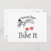 自転車 ポストカード (正面/裏面)