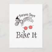 自転車 ポストカード (正面)