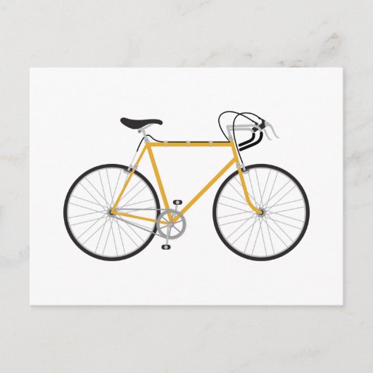 自転車 ポストカード (正面)