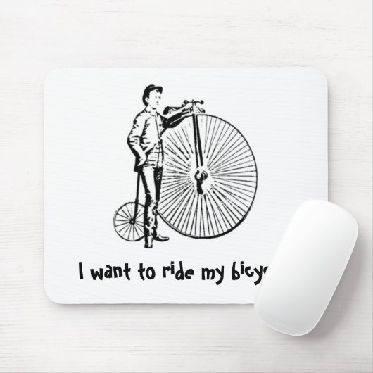 自転車 マウスパッド (マウス)