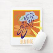 自転車 マウスパッド (マウス)