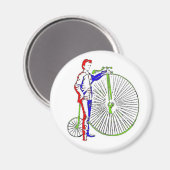 自転車 マグネット (正面/裏面)