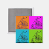 自転車 マグネット (正面/裏面)