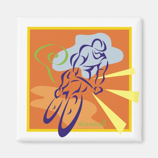 自転車 マグネット (正面)