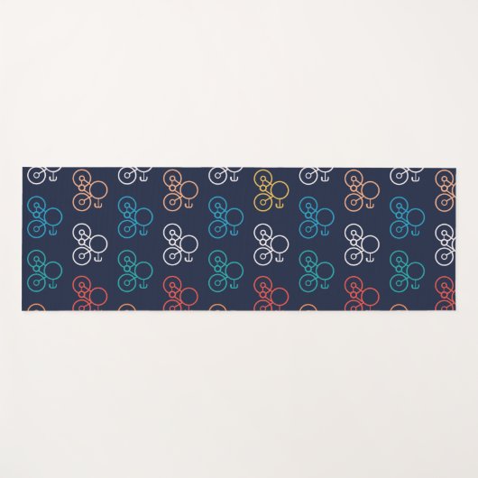 自転車 ヨガマット (正面(横))