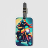 自転車 ラゲッジタグ (正面縦)