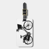 自転車 ラゲッジタグ (正面縦)