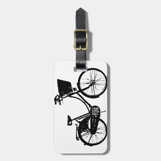 自転車 ラゲッジタグ (正面縦)