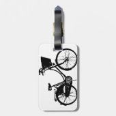 自転車 ラゲッジタグ (裏面縦)