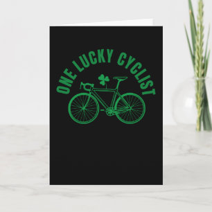 自転車 ラッキーサイクリスト セントパトリックデー 彼 カード