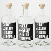 自転車 リキュールボトルラベル (ボトル)