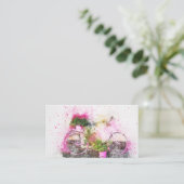 自転車 名刺 (スタンド正面)