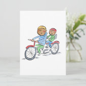 自転車 招待状 (スタンド正面)