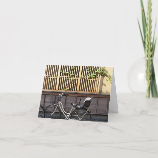 自転車：東京・浅草 カード (正面)