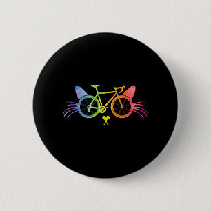 自転車 猫 LGBT 缶バッジ